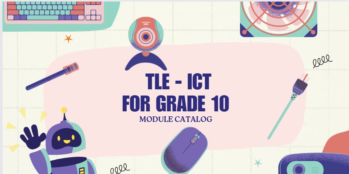E-learning System: A web-based learning platform for grade 10 ICT students.